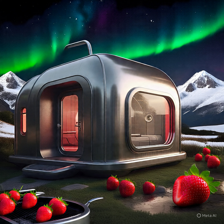 Gnarly Modular Mini Homes - Your Tiny 80s Dream Pad!